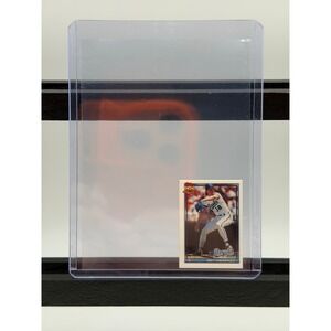 1991 Topps Micro Bret Saberhagen #280 Kansas City Royals Baseball Card